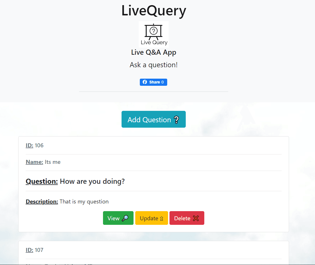 LiveQuery